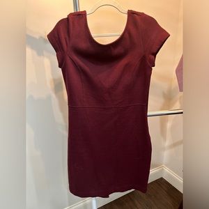 Women’s reddish/purple Banana Republic cotton mini dress size 4
